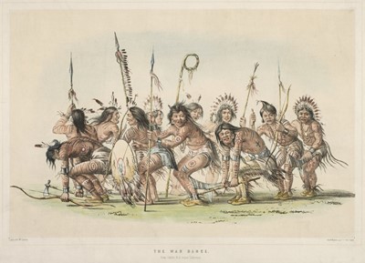 Lot 204 - Catlin (George). The War Dance..., circa 1844