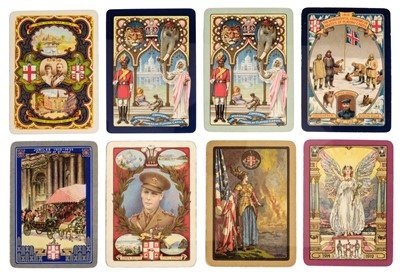 Lot 478 - Worshipful Company. A collection of 82 packs of playing cards, 1888-2000