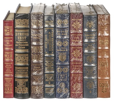 Lot 345 - Easton Press. Group of 8 signed first editions, 2006-15