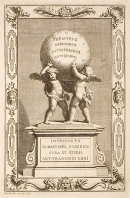 Lot 198 - Gori (Antonio Francesco). Thesaurus Gemmarum Antiquarum...