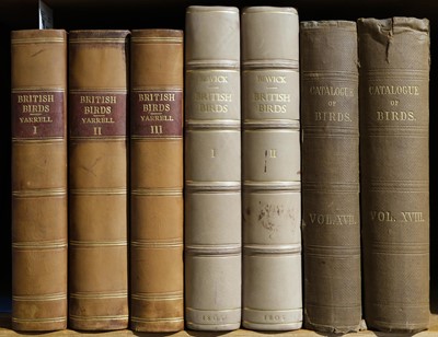 Lot 94 - Bewick (Thomas).  History of British Birds (Land & Water Birds), 2 volumes, 3rd & 2nd eds., 1805