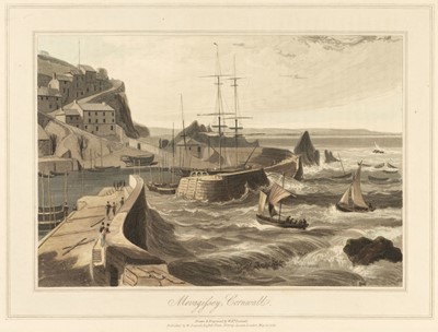 Lot 206 - Daniell (William). Fifteen prints from 'A Voyage round Great Britain', circa 1825