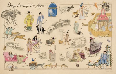 Lot 736 - Baynes (Pauline, 1922-2008). Dogs through the Ages, circa 1960s
