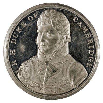 Lot 80 - Medal. English Army Re-Enters Hanover, 1814
