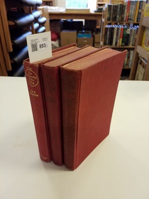 Lot 893 - Tolkien (J.R.R.) The Lord of the Rings, 3 volumes, 1955-67