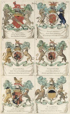 Lot 320 - Guillim (John). A Display of Heraldry, The sixth edition, 1724