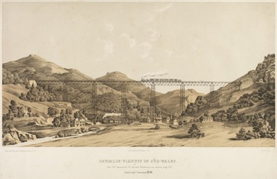 Lot 228 - Railways. A collection of 54 prints and engravings, 19th century