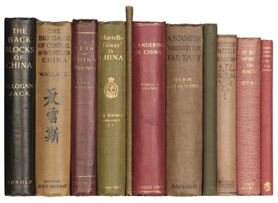 Lot 62 - Jack (R. Logan). The Back Blocks of China, 1st edition, 1904, & 10 others