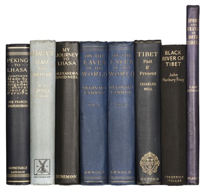 Lot 90 - Younghusband (Francis). Peking to Lhasa, 1st edition, 1925, & 6 others on Tibet