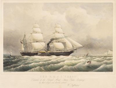 Lot 263 - Hanhart (M. & N., lithographers). The R. M. S. P. "Trent", circa 1860