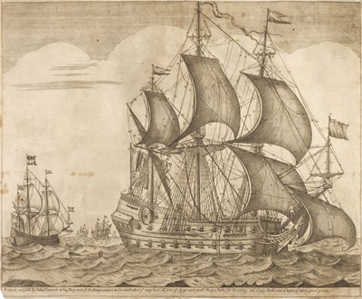 Lot 274 - Maritime. A collection of eight engravings, 17th & 18th century
