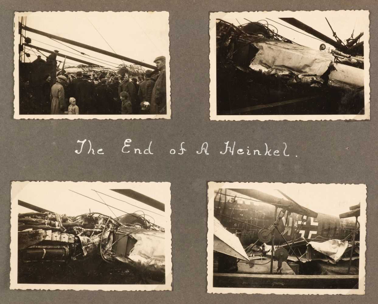 Lot 326 - World War II; Faroe Islands. Two photograph albums compiled by G. B. Kirkland, Lovat Scouts, 1940-1