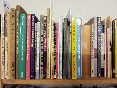 Lot 405 - Poetry. Approximately 200 volumes of modern poetry
