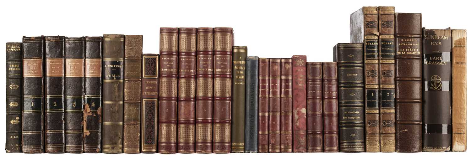 Lot 15 - Michaud (J.-F.). Histoire des Croisades, 1857, & 16 others