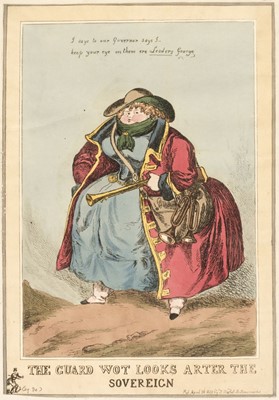 Lot 216 - Heath (William). Four caricatures, Thomas McLean, 1829