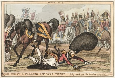 Lot 208 - Duke of Wellington. Heath (William). Ten caricatures, circa 1830