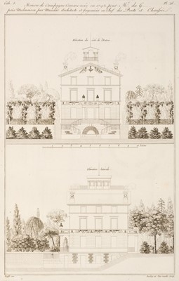 Lot 294 - Krafft (Jean Charles). Recueil d'Architecture Civile, Paris