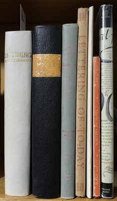 Lot 293 - Hewitt (Graily). The New Art Library. Lettering for Students and Craftsmen, 1930