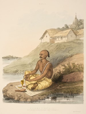 Lot 5 - Belnos (Mrs S. C.). The Sundhya or the Daily Prayers of the Brahmins, 1st edition, 1851