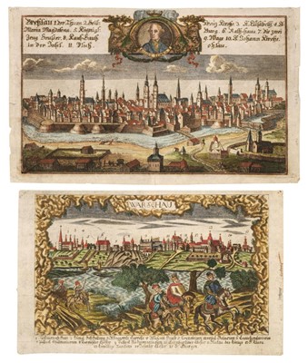 Lot 198 - Warsaw. (Muller Gottfried, publisher), Warschau, circa 1799