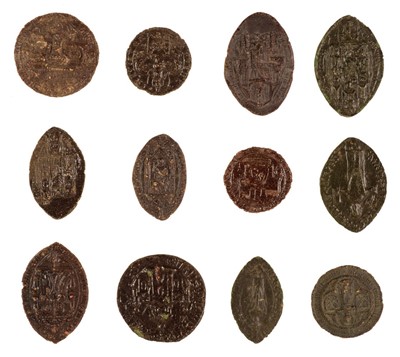 Lot 176 - Wax Seals. Approximately 300 reproduction sales, probably early 20th century