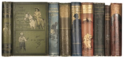 Lot 525 - Henty (G.A.) The Bravest of the Brave, 1st edition, 1887