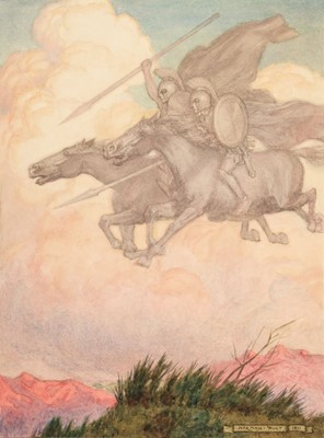 Lot 735 - Ault (Norman, 1880-1950). Swift swift, the great twin brethren came spurring from the east, 1911