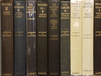Lot 722 - Wyeth (N.C., illustrator). Drums by James Boyd