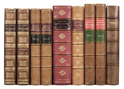 Lot 32 - Hutchinson (William). A View of Northumberland, 1st edition, 1778, & 5 others