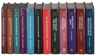 Lot 897 - Tolkien (J.R.R.) The History of Middle-Earth, 12 volumes, 1984-1996