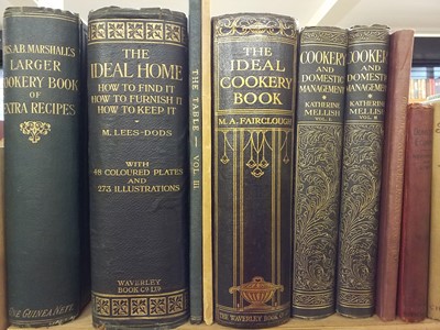Lot 367 - Marshall (Agnes). Larger Cookery Book of Extra Recipes, [1894]