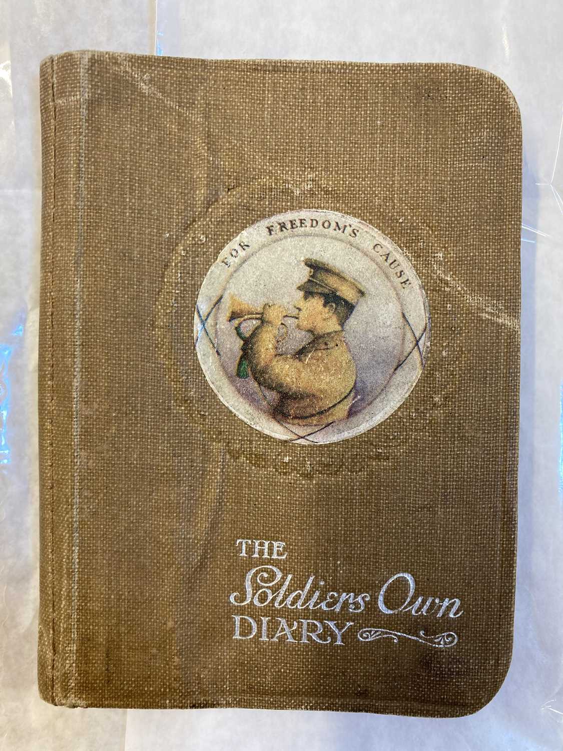 Lot 324 - World War I Diary. Diary of Arras casualty Private A. R. Hopgood, 1917