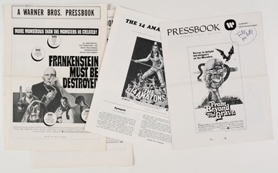 Lot 384 - Film Memorabilia. A very large private collection of mostly British film promotional materials
