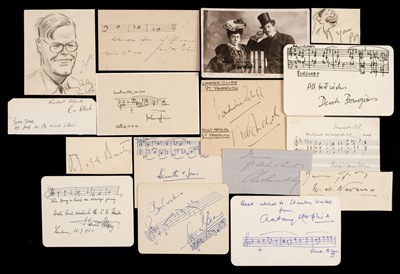 Lot 634 - Autographic Miscellany.