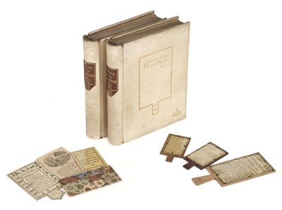 Lot 549 - Tuer (Andrew W.). History of the Horn-book, 1st edition, 2 volumes, 1896