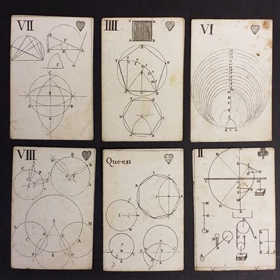 Lot 465 - Moxon (J., publisher). Geometrical Playing Cards, London, 1697