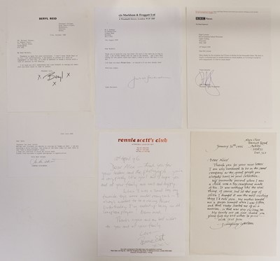 Lot 612 - Television and Theatre. A collection of 94 autogrpahed items
