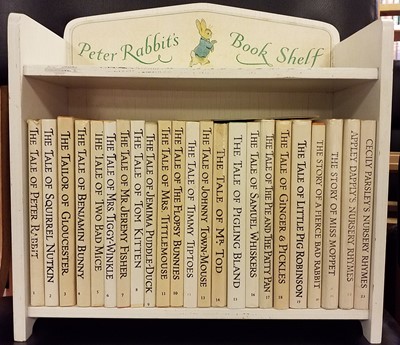 Lot 477 - Potter (Beatrix). A collection of books and games, early-mid 20th century