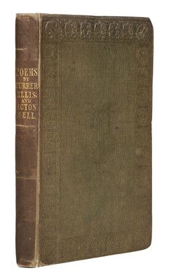 Lot 492 - Bronte (Charlotte, Emily & Anne). Poems by Currer, Ellis and Acton Bell, 1846