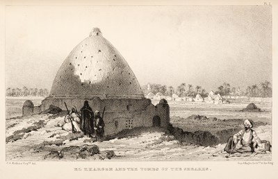 Lot 12 - Hoskins (G. A.). Visit to the Great Oasis of the Libyan Desert, 1st edition, 1837, & 1 other