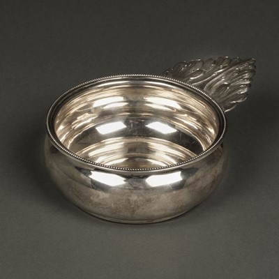 Lot 11 - American Silver. Porringer by Lincoln & Foss, Boston circa 1850