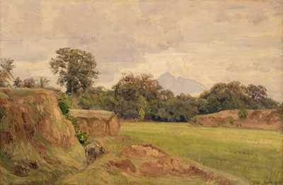 Lot 611 - Skovgaard (Joakim, 1856-1933). Wedi, Java, 1908