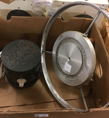 Lot 497 - Finishing stove. A Cockerell finishing stove