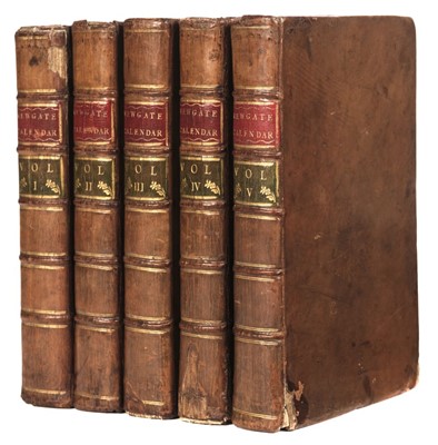 Lot 147 - Newgate Calendar. The Newgate Calendar; or Malefactors Bloody Register, 1st edition, 1773