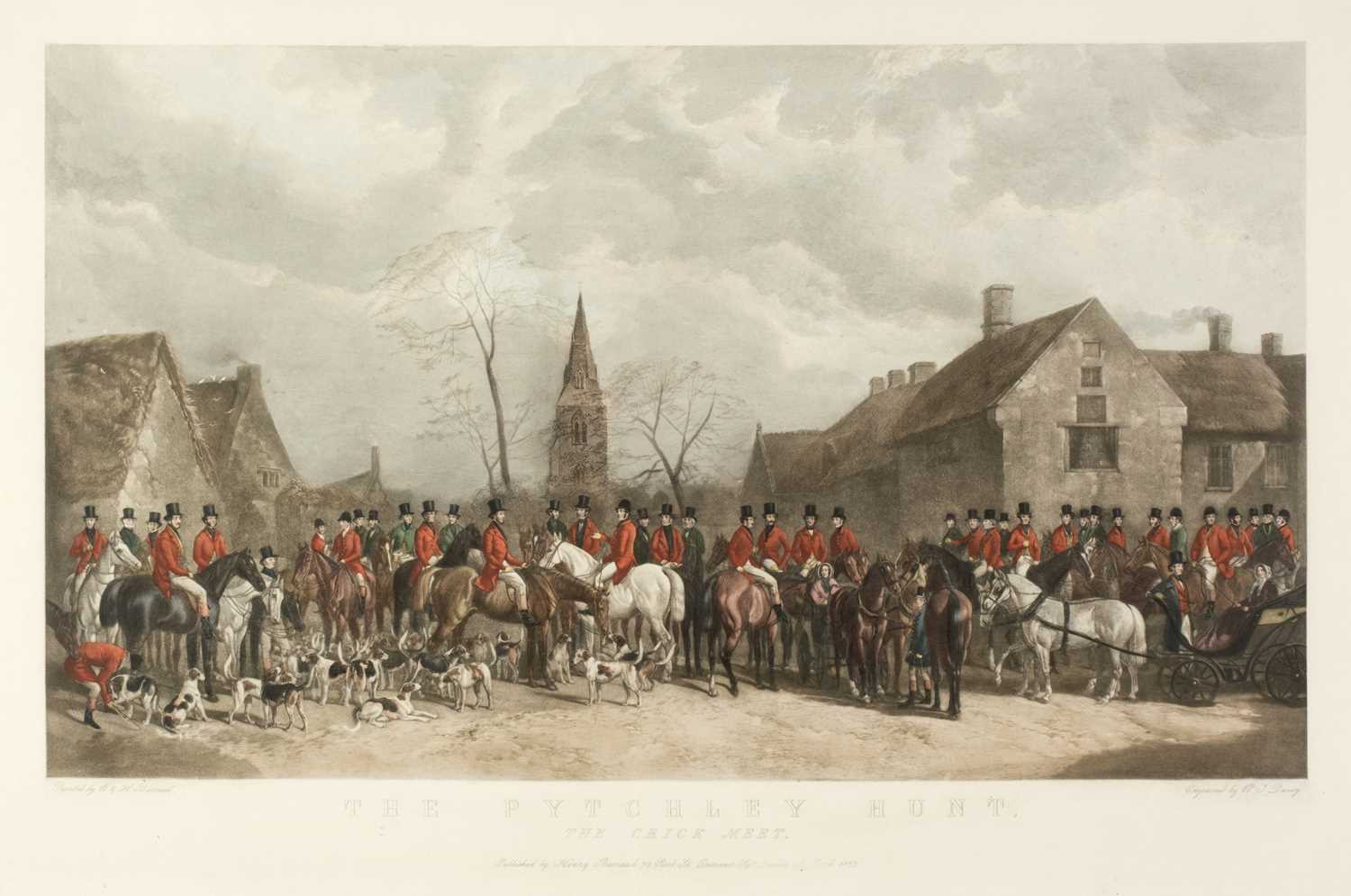 Lot 112 - Davey (Wiliam Turner). The Pytchley Hunt,