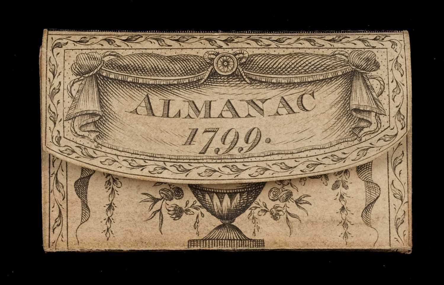 Lot 435 - Miniature. London Almanack for the Year of Christ 1799