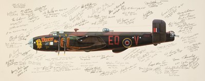Lot 308 - Valo (John C., circa 1963). Royal Air Force Bomber Command – Handley Page Hailfax B.VII