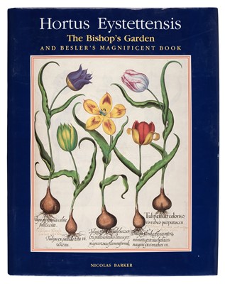 Lot 335 - Barker (Nicolas). Hortus Eystettensis. 1994