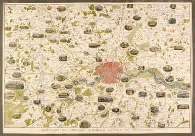 Lot 73 - London. Dower (John), Environs of London - Windsor Castle to Gravesend, 1855