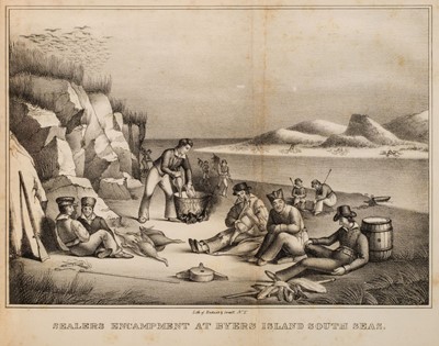 Lot 11 - Fanning (Edmund). Voyages round the World, 1st edition, 1833